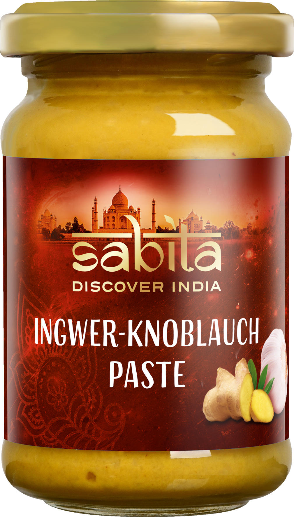 Ingwer-Knoblauch-Paste von Sabita, 150g | FEINES.DE Shop Feinkost kaufen