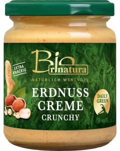 Rinatura Bio Erdnuss-Creme crunchy, 250 g