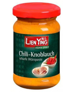 Lien Ying CHILI-KNOBLAUCH scharfe Würzpaste, 100g