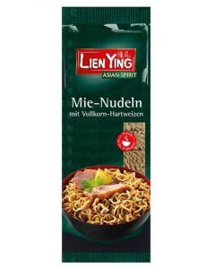 Mie-Nudeln mit Vollkorn-Hartweizen von Lien Ying, 250g
