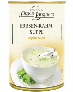 ERBSEN-RAHM-SUPPE von Jürgen Langbein, 400ml